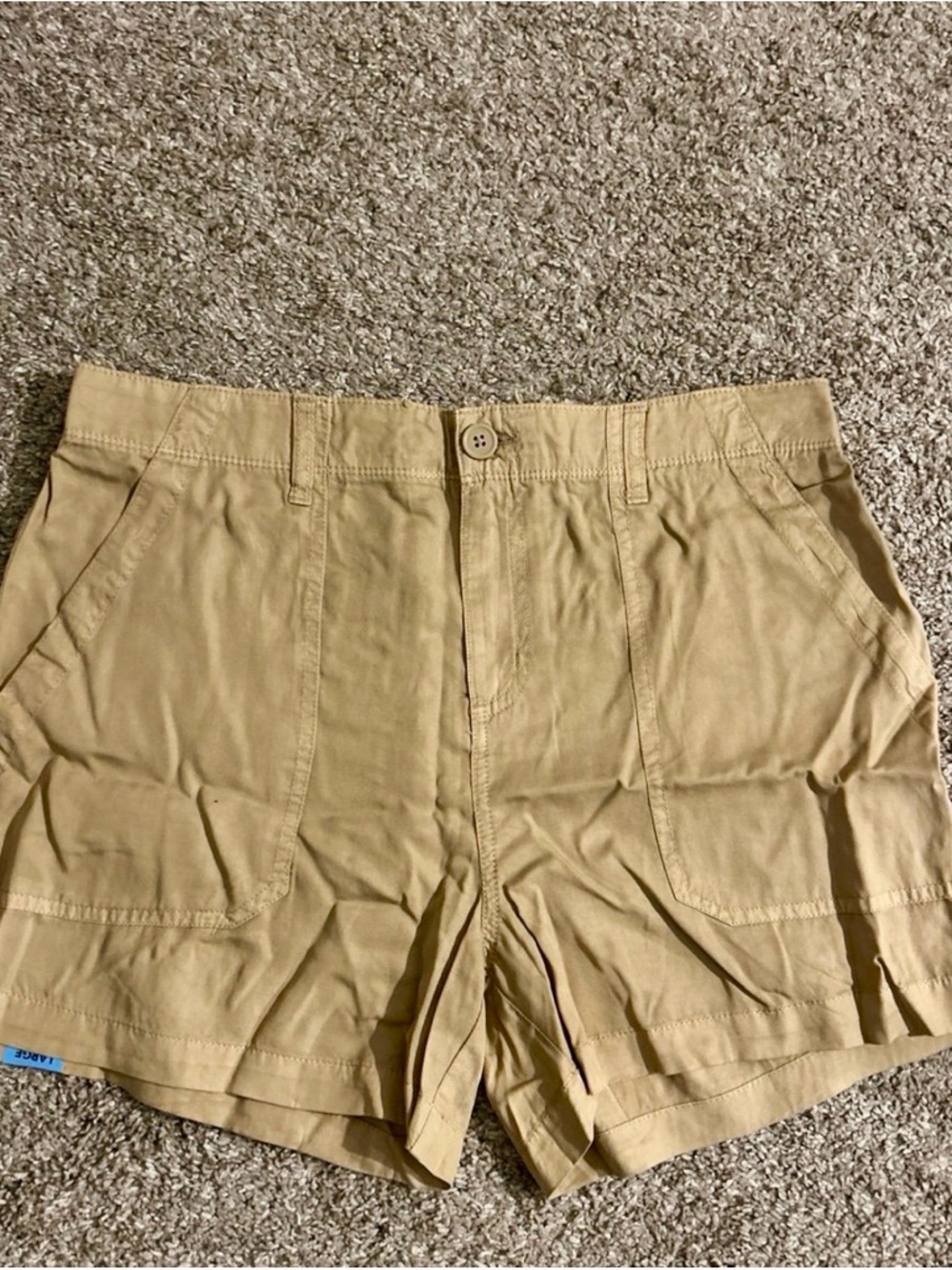 Sanctuary Tencel Shorts in Tan
